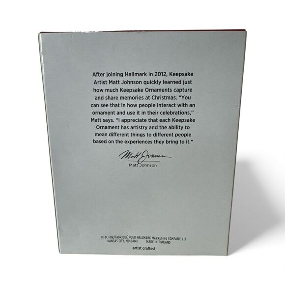 Hallmark 2022 Rocking Horse Memories Special Edition Zebra Christmas Ornament - Picture 4 of 5